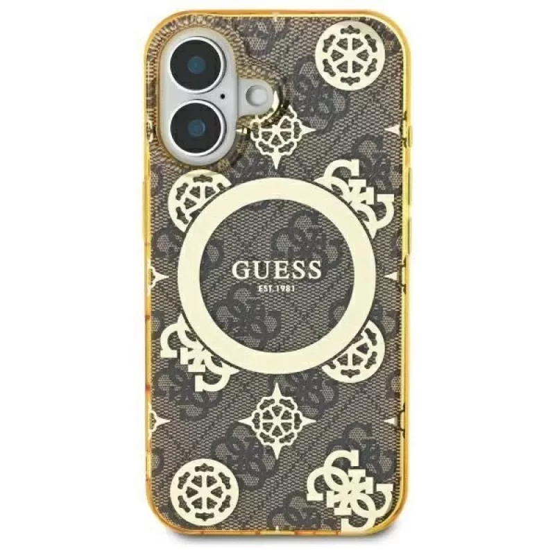 Guess GUHMP16SH4PYEEW Capa rígida para Apple iPhone 16 6,1