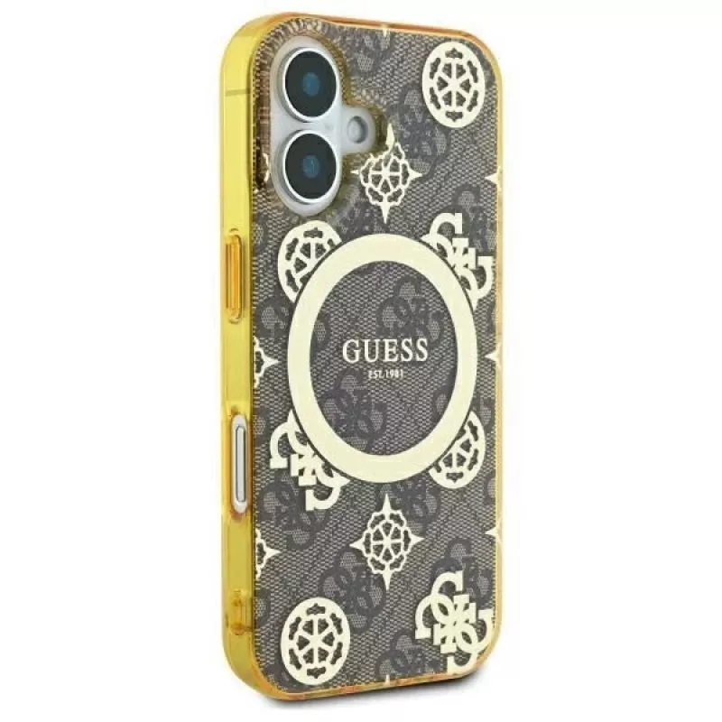 Guess GUHMP16SH4PYEEW Capa rígida para Apple iPhone 16 6,1
