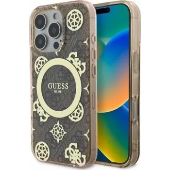 Guess GUHMP16XH4PYEEW Capa rígida para iPhone 16 Pro Max 6,9