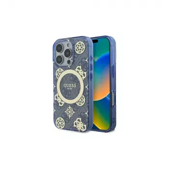 Guess GUHMP16LH4PYEEB Capa rígida para iPhone 16 Pro 6,3
