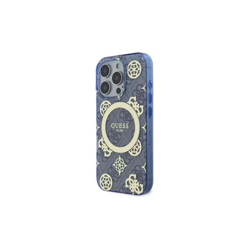 Guess GUHMP16LH4PYEEB Capa rígida para iPhone 16 Pro 6,3