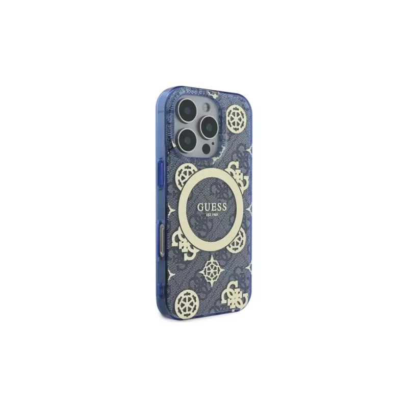 Guess GUHMP16LH4PYEEB Capa rígida para iPhone 16 Pro 6,3