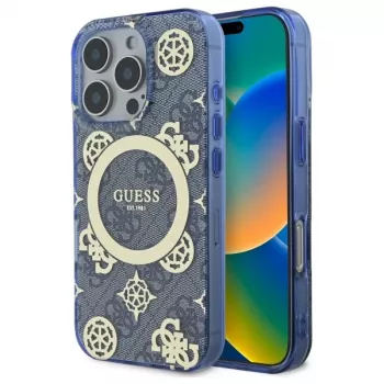 Guess GUHMP16XH4PYEEB Capa rígida para iPhone 16 Pro Max 6,9