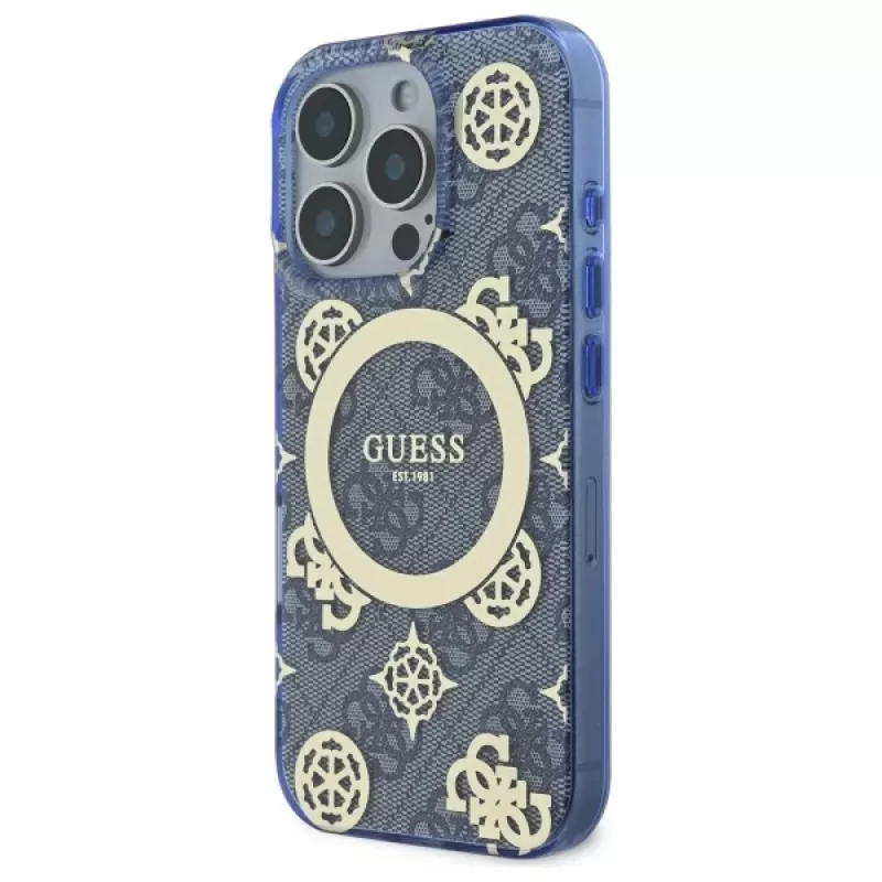 Guess GUHMP16XH4PYEEB Capa rígida para iPhone 16 Pro Max 6,9