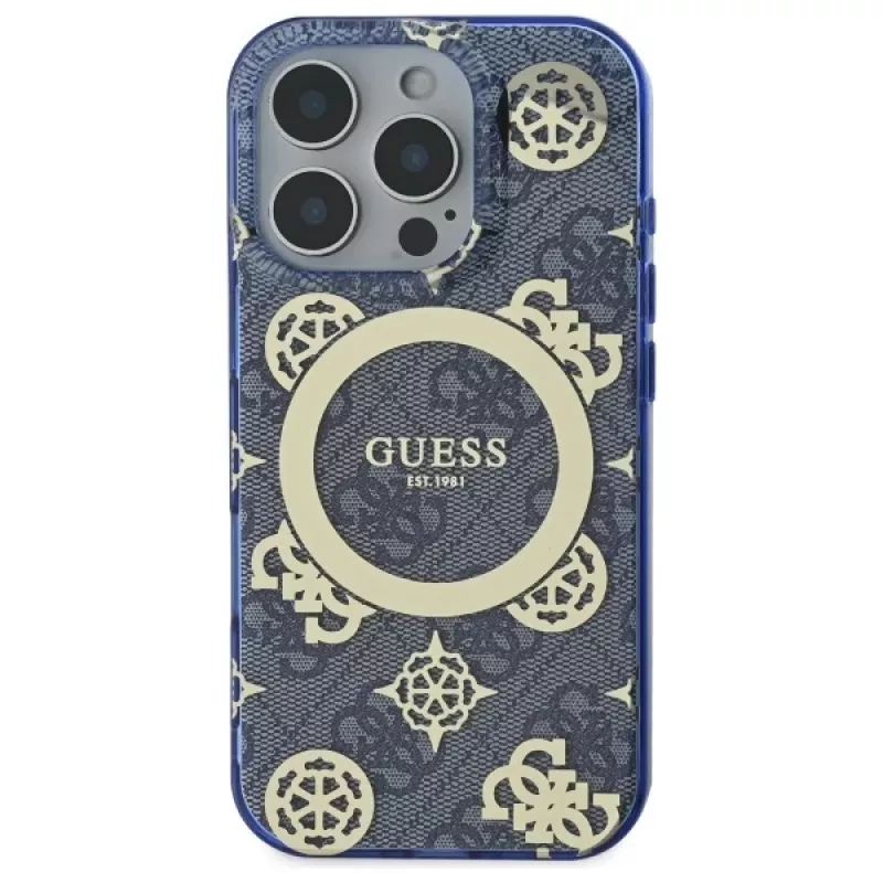 Guess GUHMP16XH4PYEEB Capa rígida para iPhone 16 Pro Max 6,9