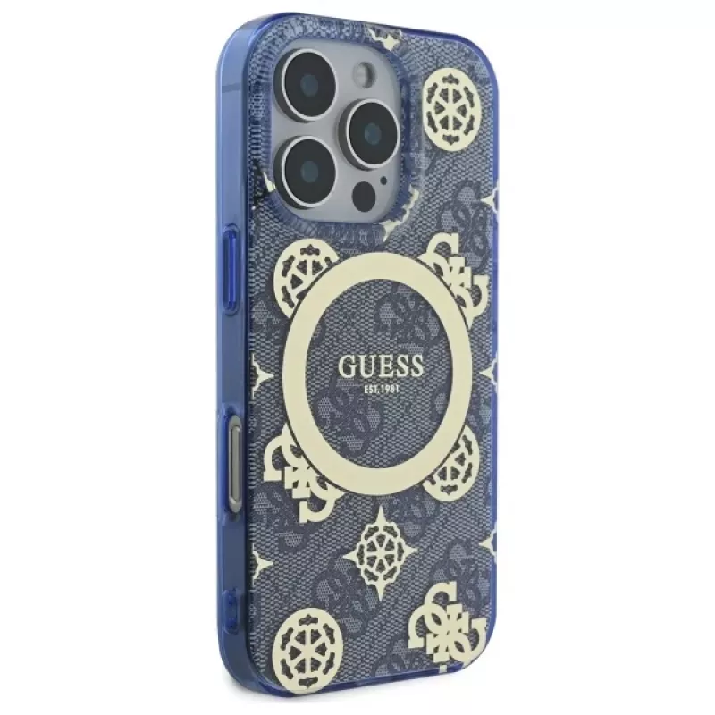 Guess GUHMP16XH4PYEEB Capa rígida para iPhone 16 Pro Max 6,9