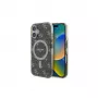Guess GUHMP16MH4DTEW Capa rígida para iPhone 16 Plus 6,7 inch castanha IML fundo 4G MagSafe
