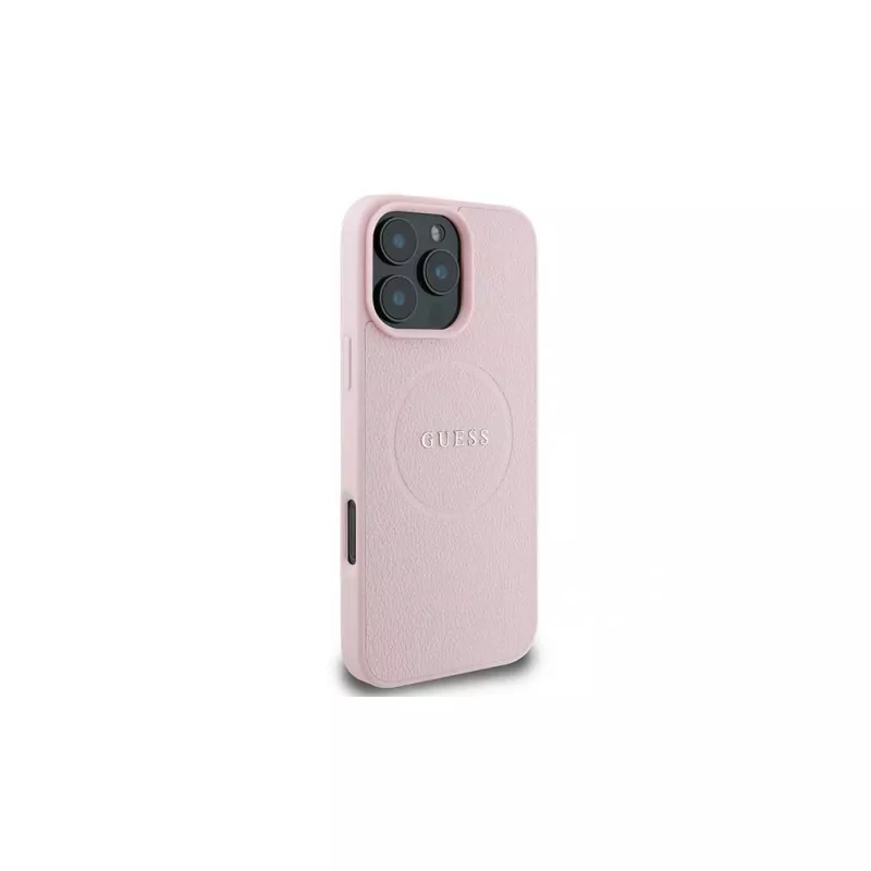 Guess GUHMP16LPGHSMMP Capa rígida para iPhone 16 Pro 6,3