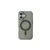 Guess Capa MagSafe IML Rhinestones para iPhone 16 (preta)