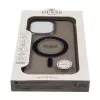 Guess Capa MagSafe IML Rhinestones para iPhone 16 Pro Max (preta)