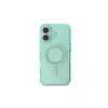 Guess Capa MagSafe IML Rhinestones para iPhone 16 Plus (verde)