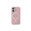 Guess Capa MagSafe IML Rhinestones para iPhone 16 (rosa)