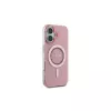 Guess Capa MagSafe IML Rhinestones para iPhone 16 (rosa)