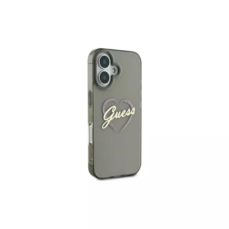 Guess GUHCP16SHCHGSPK Capa rígida para iPhone 16 6,1