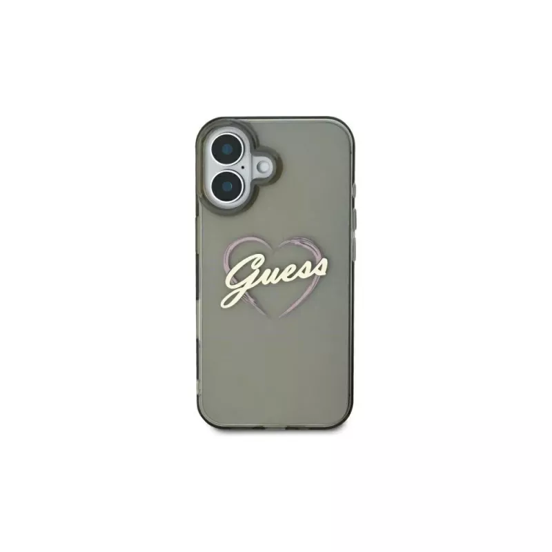 Guess GUHCP16MHCHGSPK Capa rígida para iPhone 16 Plus 6,7