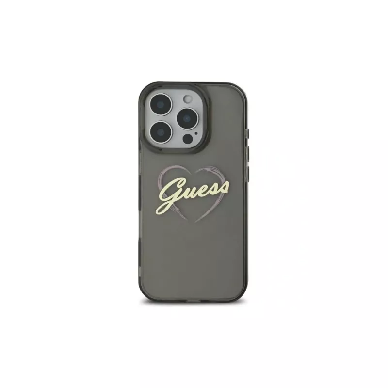 Guess GUHCP16XHCHGSPK Capa rígida para iPhone 16 Pro Max 6,9