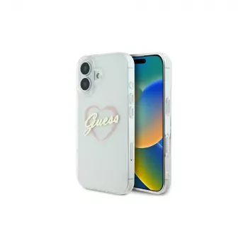 Guess GUHCP16SHCHGSPT Capa rígida para Apple iPhone 16 6,1