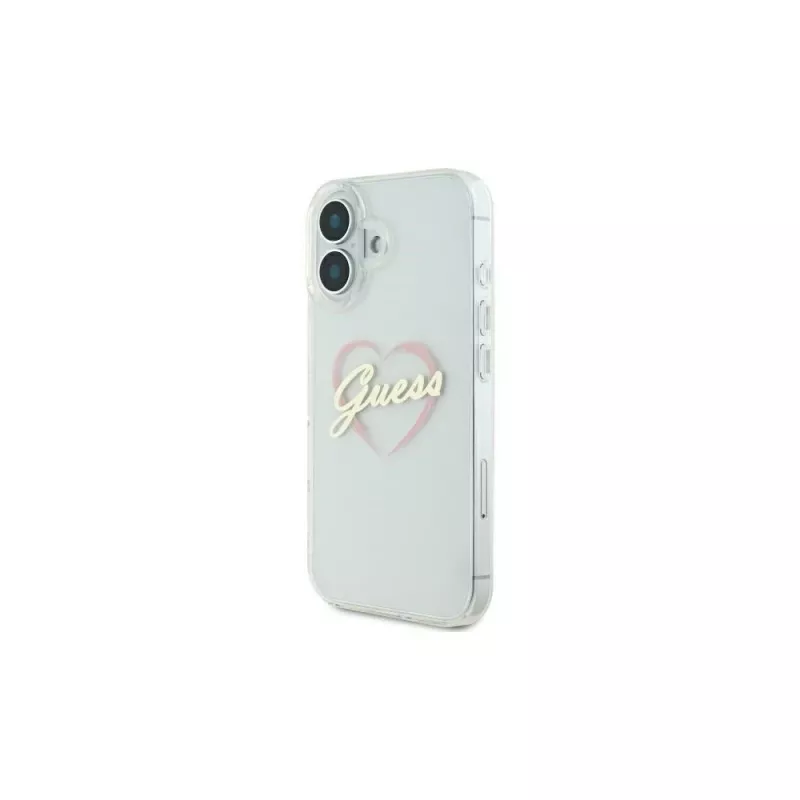 Guess GUHCP16SHCHGSPT Capa rígida para Apple iPhone 16 6,1