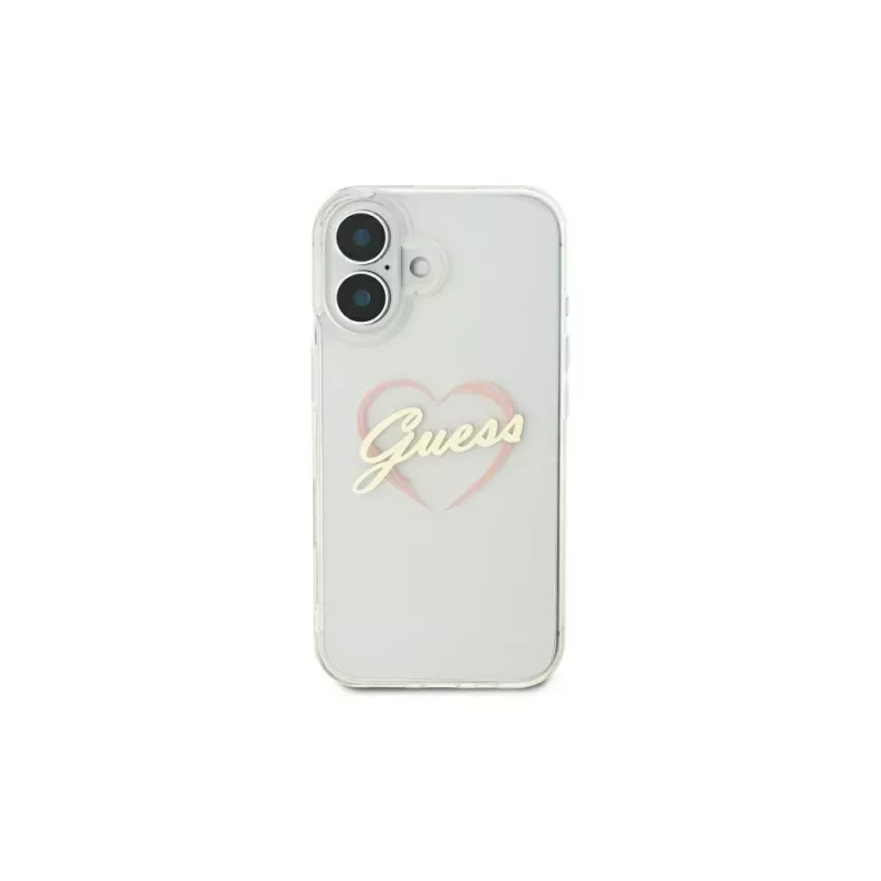 Guess GUHCP16SHCHGSPT Capa rígida para Apple iPhone 16 6,1