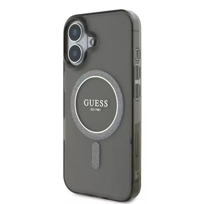 Guess GUHMP16MHFGEREK Capa rígida para iPhone 16 Plus 6,7
