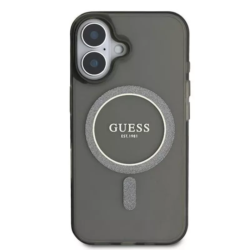 Guess GUHMP16MHFGEREK Capa rígida para iPhone 16 Plus 6,7
