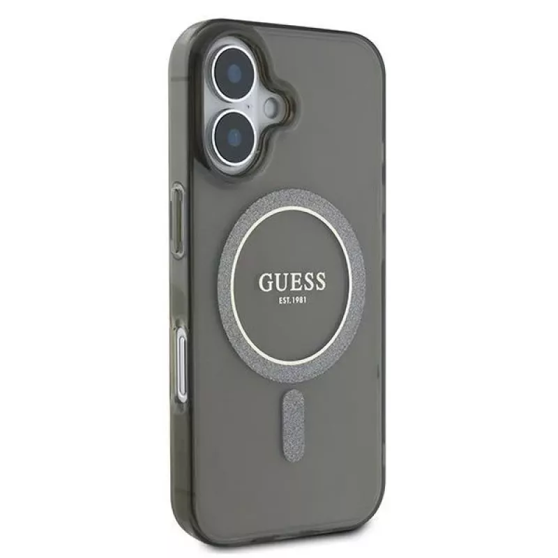 Guess GUHMP16MHFGEREK Capa rígida para iPhone 16 Plus 6,7