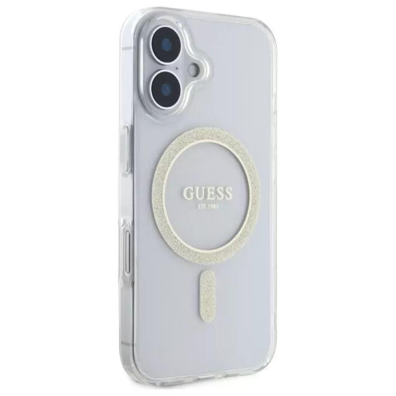 Guess GUHMP16MHFGERET Capa rígida para iPhone 16 Plus 6,7