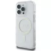 Guess Capa rígida MagSafe Glitter Circle para Apple iPhone 16 Pro Max (6,9