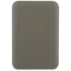 GUESS Power bank sem fios Grained Triangle 5000mAh 15W USB-C MagSafe castanho