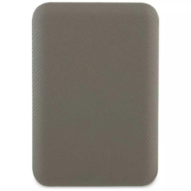 GUESS Power bank sem fios Grained Triangle 5000mAh 15W USB-C MagSafe castanho