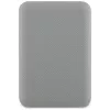 GUESS Power bank sem fios Grained Triangle 5000mAh 15W USB-C MagSafe bege