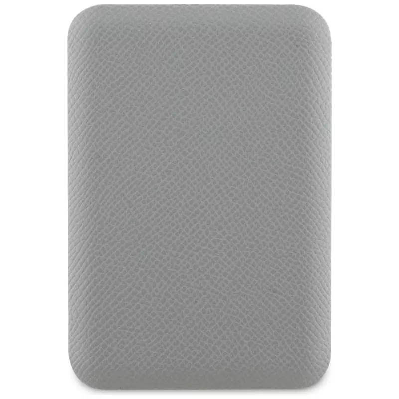 GUESS Power bank sem fios Grained Triangle 5000mAh 15W USB-C MagSafe bege