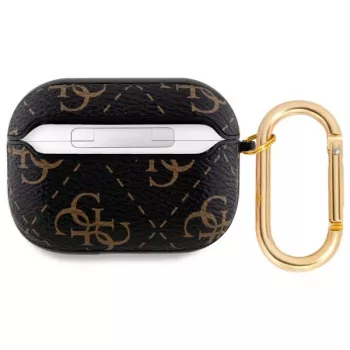 Guess GUAP2PG4GPK Capa AirPods Pro 2 (2022/2023) preta 4G Hook