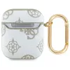 Guess GUA2PG4GPH Capa AirPods 1/2 branca 4G Hook