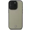 Mercedes-Benz MEHMP16X23RBARE Capa rígida bege em pele texturada e lisa MB MagSafe para iPhone 16 Pro Max 6,9 polegadas