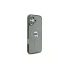 Karl Lagerfeld KLHMP16MHLSKIK Capa rígida IML Metal Karl Head MagSafe preta para iPhone 16 Plus 6,7 polegadas