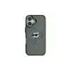 Karl Lagerfeld KLHMP16MHLSCHK Capa rígida IML Metal Choupette Head MagSafe preta para iPhone Plus 6,7