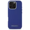 Karl Lagerfeld KLHMP16XPGMSRPB Capa rígida FW Metal Plate MagSafe para iPhone 16 Pro Max 6,9 azul