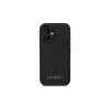 Karl Lagerfeld Capa rígida para iPhone 16 6,1 com compartimentos para cartões Monogram preta