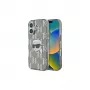Karl Lagerfeld Capa IML Karl Head Electroplated para iPhone 16 (preta)