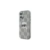 Karl Lagerfeld Capa IML Karl Head Electroplated para iPhone 16 (preta)