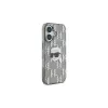 Karl Lagerfeld Capa IML Karl Head Electroplated para iPhone 16 (preta)