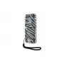 Karl Lagerfeld Capa traseira IML Zebra Pattern & Cord para Apple iPhone 16 - preta