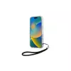 Karl Lagerfeld Capa traseira IML Zebra Pattern & Cord para Apple iPhone 16 - preta