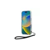 Karl Lagerfeld Capa Zebra With Cord para Apple iPhone 16 - roxa