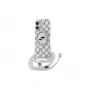 Karl Lagerfeld KLHMP16SHCKCKLCT Capa rígida transparente para iPhone 16 6,1 polegadas IML Crossbody Monogram Karl & Choupette Head MagSafe