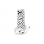 Karl Lagerfeld KLHMP16LHCKCKLCT Capa rígida transparente para iPhone 16 Pro 6,3 polegadas IML Crossbody Monogram Karl & Choupette Head MagSafe