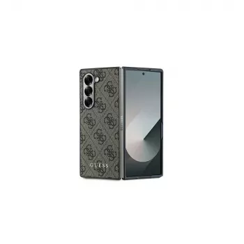 Guess GUHCZFD6GF4GBR Capa protetora 4G para Z Fold6 F956 castanha