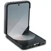 Karl Lagerfeld KLHCZF6SAPKCNPK Capa Saffiano Metal Pin para Samsung Galaxy Z Flip6 / Z Flip7 FE, preta