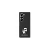 Capa rígida Karl Lagerfeld KLHCZFD6SAPKCNPK Saffiano Metal Pin para Samsung Galaxy Z Fold6 (F956) - preto